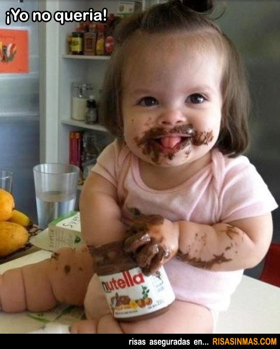 Ataque A La Nutella Funny Baby Pictures Funny Babies Funny Photos Ataque A La Nutella Funny Baby Pictures Funny Babies Funny Photos