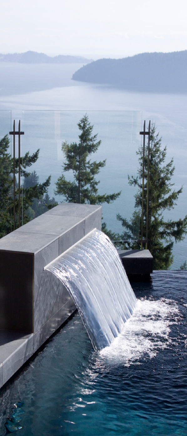 Fountain In Vancouver Residence By Alka Pool Construction Ltd Vancouver Residence By Alka Pool
