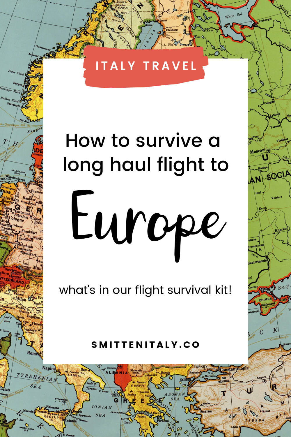 Europe Travel Tips: How to Build the Ultimate Long Haul Flight Survival Kit. Reduce the stress of a long haul flight & pamper yourself with a flight survival kit. The perfect gift for yourself or someone you love, we're spilling the secrets of what is in our own survival kit & giving ideas for yours! #italytravel #traveltips Survival Life Hacks, Survival Supplies, Survival Kit, Survival Skills, Top Travel Destinations, Europe Travel Tips, Italy Travel, Travel Hacks, Surviving Long Flights