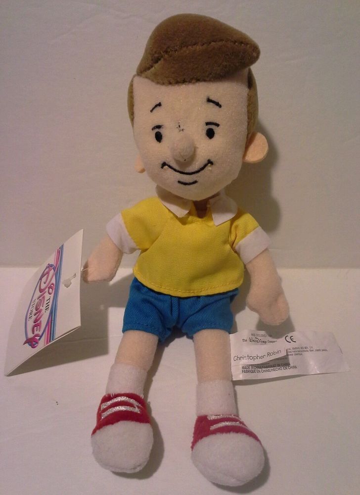 christopher robin winnie the pooh plush disney store