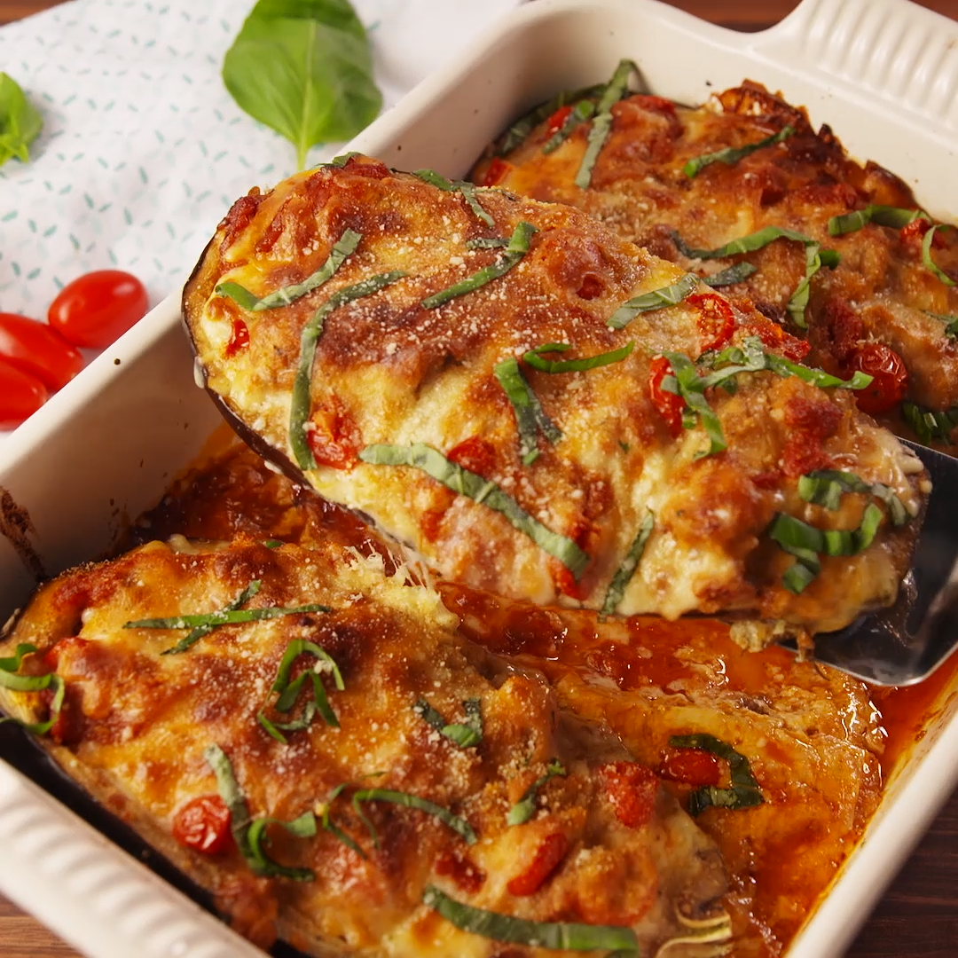 Stuffed Eggplant Parm