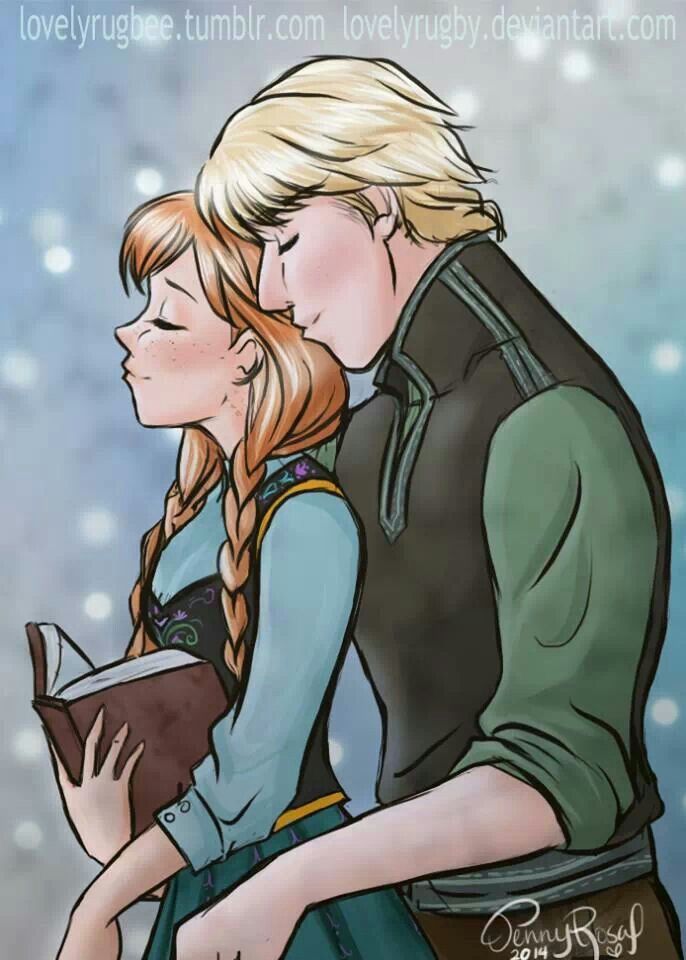 Kristoff and anna disney fanart pinterest anna