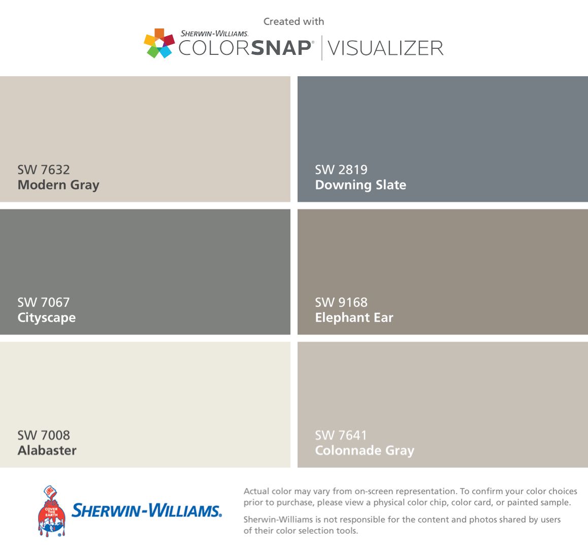 Most Por Sherwin Williams Colors Zef Jam I Found These Colors With Colorsnap Visualizer For Iphone By