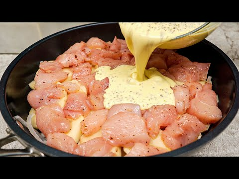Es ist so lecker, dass ich es fast jeden Tag koche❗ Unglaubliches Hühnchen-Kartoffel-Rezept!