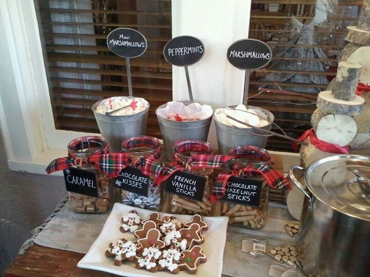 Open House Christmas Party Ideas Part - 34: Juliana Did This At Our Holiday Open House. Fantastic Idea And
