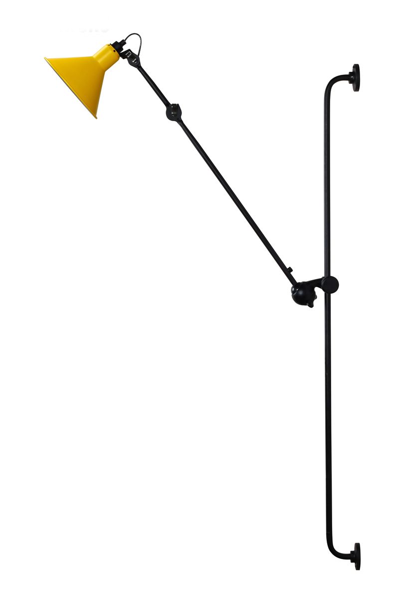 Lampe Gras Model 214 Wall Lamp Yellow La Lampe Gras Model 214 Wall Lamp Yellow