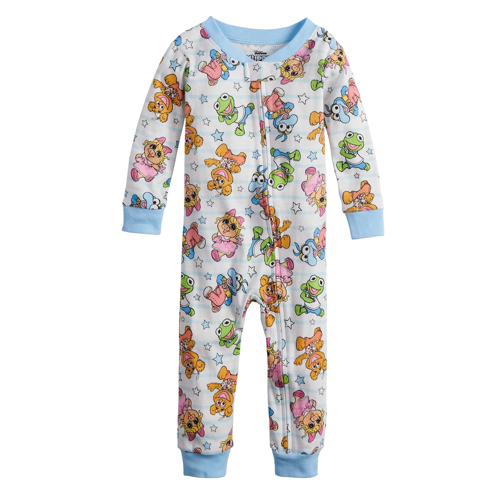 DISNEY THE MUPPET BABIES MISS PIGGY 3 PIECE BABY OUTFIT SIZE NB 3 6 9 12 18 MONT