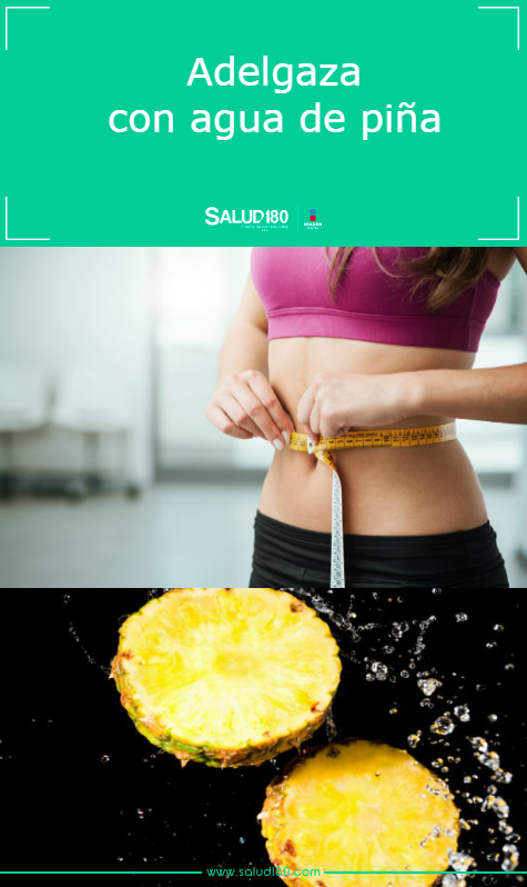 Agua para eliminar grasa en nuestro cuerpo