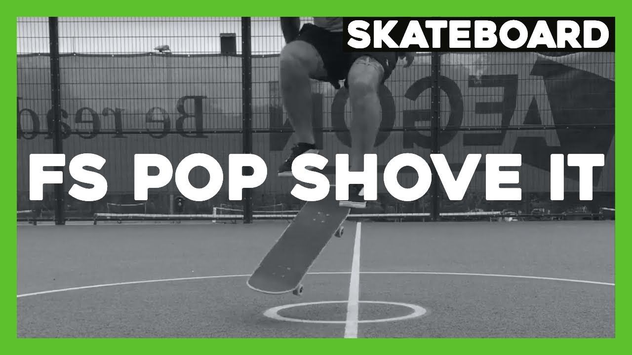 How To Frontside Pop Shove It Basic Skateboard Trick Skateboard Photography Skateboard Pop