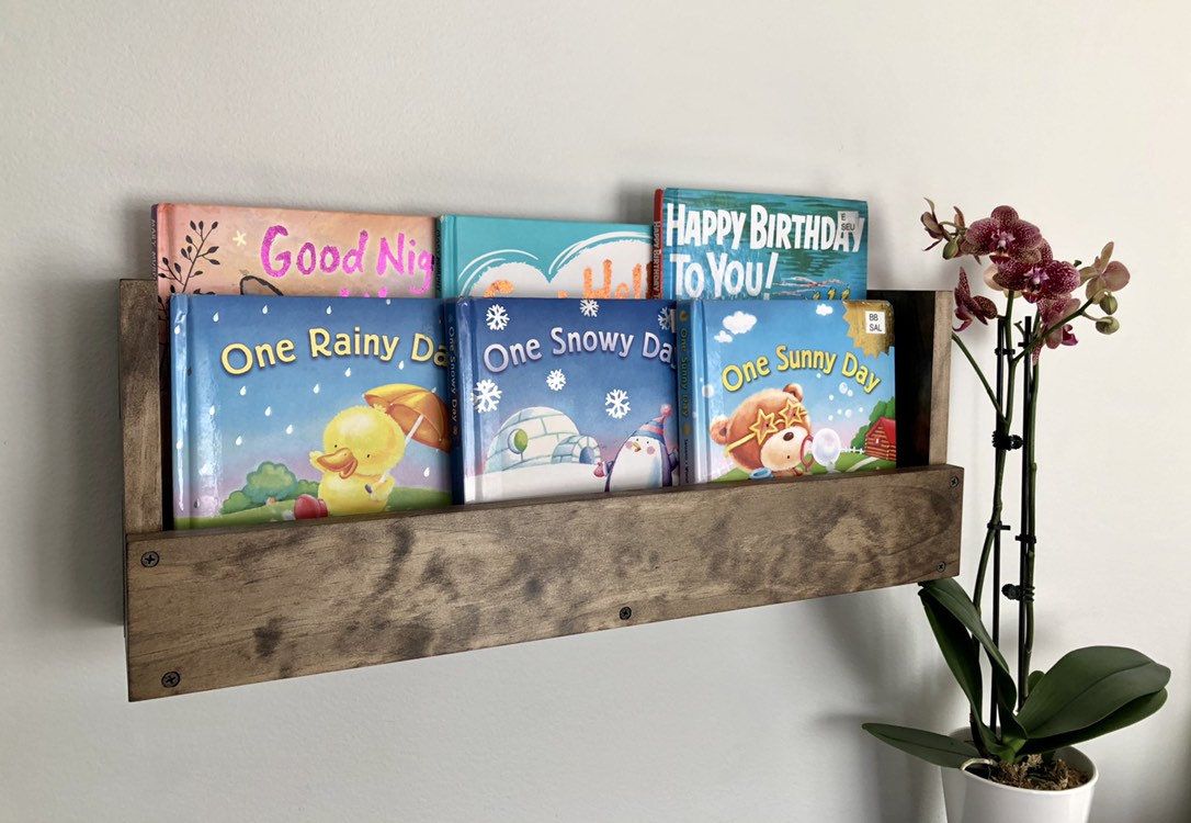 Short Stories Hanging Book Rack Bookshelves Diy Book Racks Wooden Books