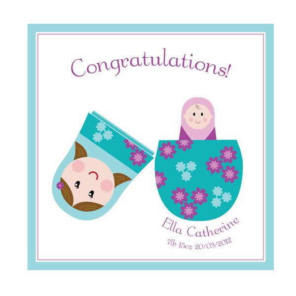 new baby congrats card