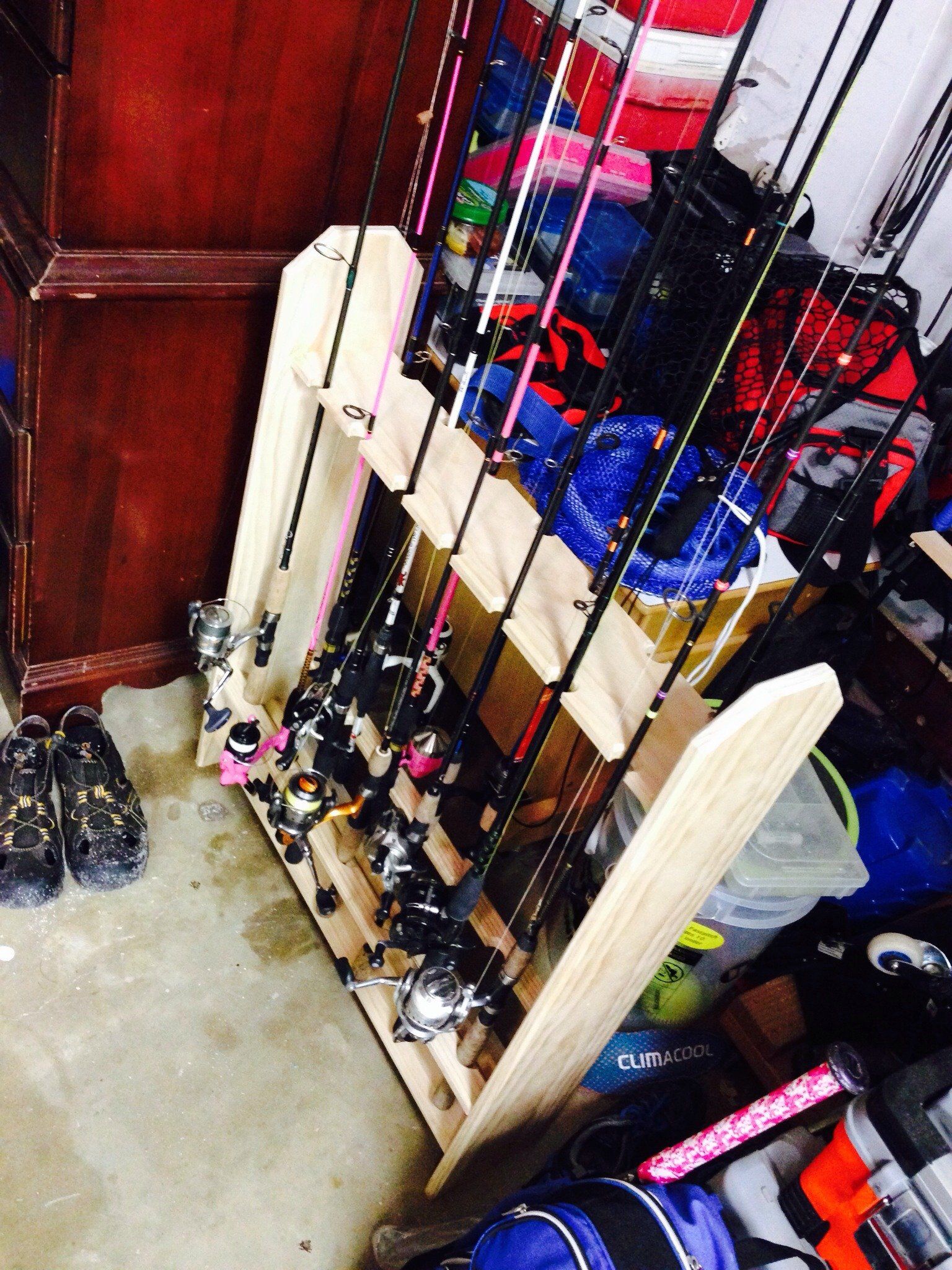 PVC Fishing Rod Rack : 4 Steps (with Pictures) Instructables PVC Fishing Rod Rack : 4 Steps (with Pictures) Instructables