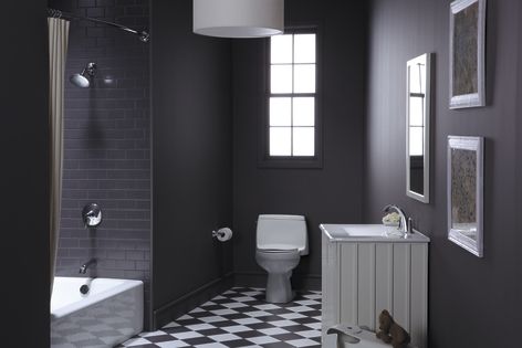 Classic Black And White Bathroom Bathroom Design New Bathroom Ideas