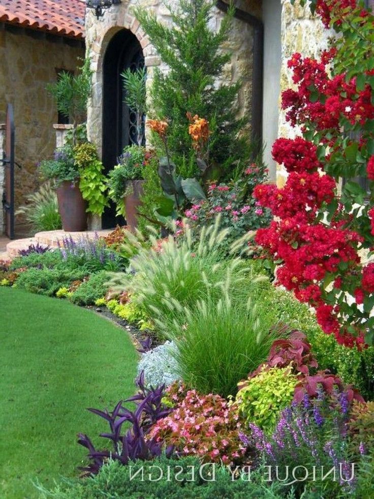 50 Handsome Large Yard Landscaping Ideas #landscapedesign #