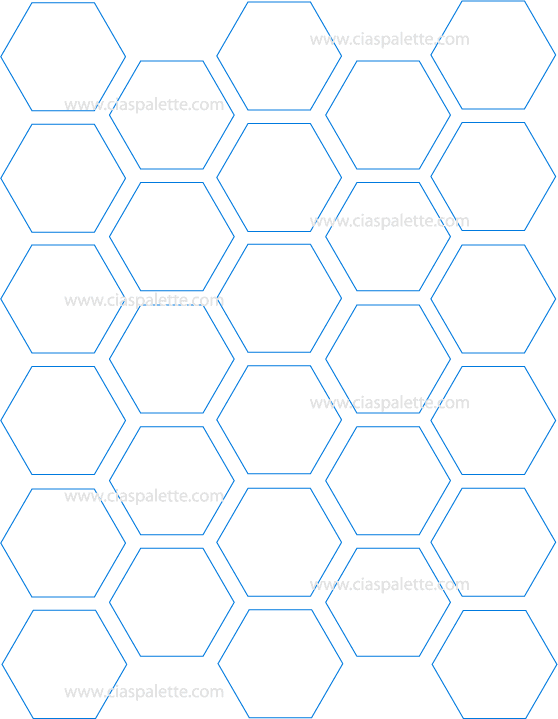 hex paper generator