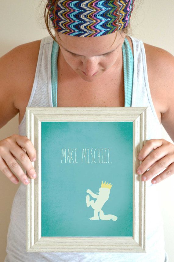 Where The Wild Things Are Art Print Max Quote By Smartypantsstudio Where The Wild Things Are Art Print Max Quote By Smartypantsstudio 16 00