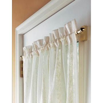 Levolor Magnetic Cafe Single Curtain Rod Curtains Rods Curtains Cafe Curtain Rods, Cafe Curtain Rod