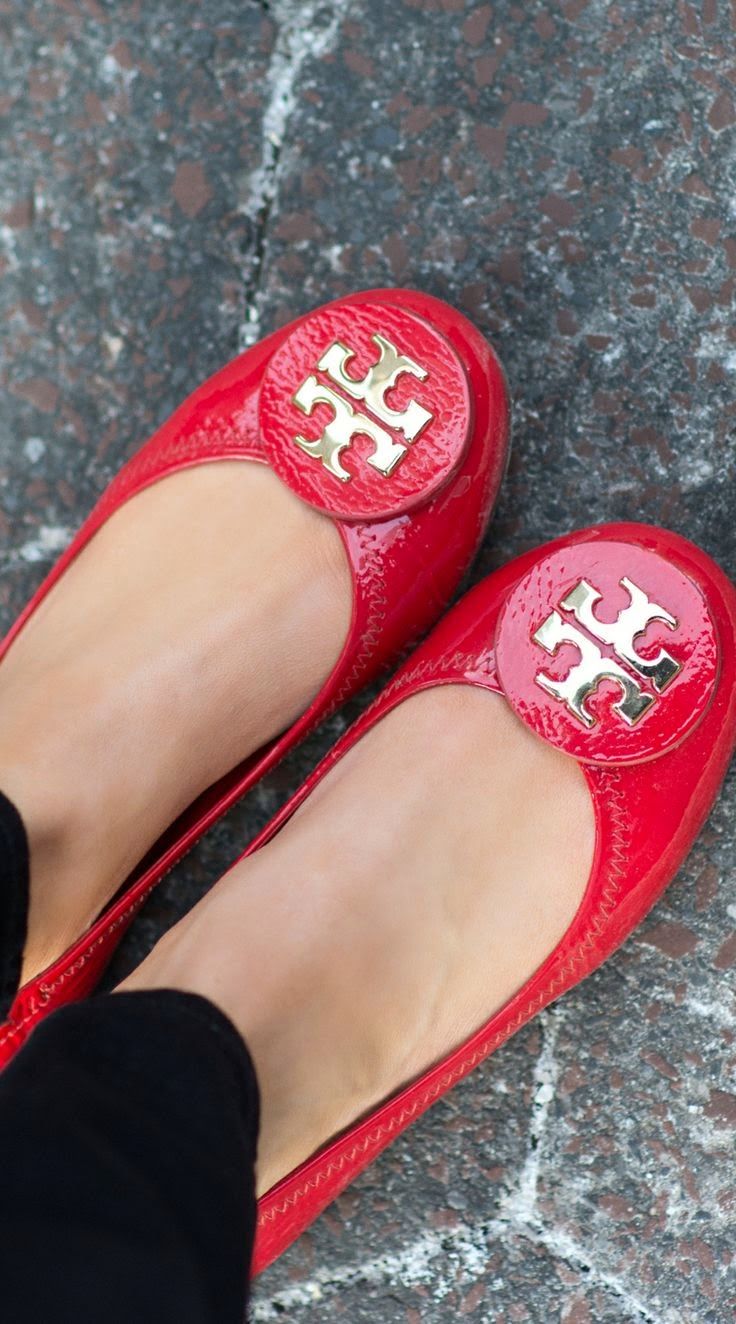 red shoes stylish
