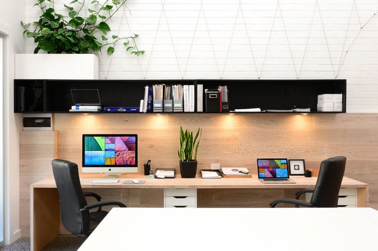 Arbeitszimmer für 2 Personen einrichten: Ideen, Tipps und Arbeitszimmer für 2 Personen einrichten: Ideen, Tipps und