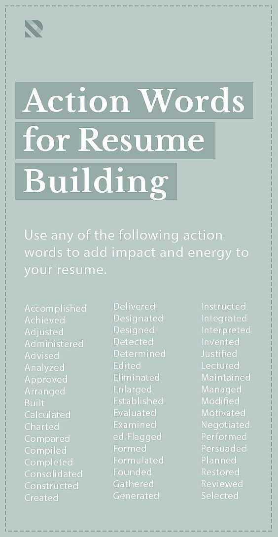 Resume writing experts words