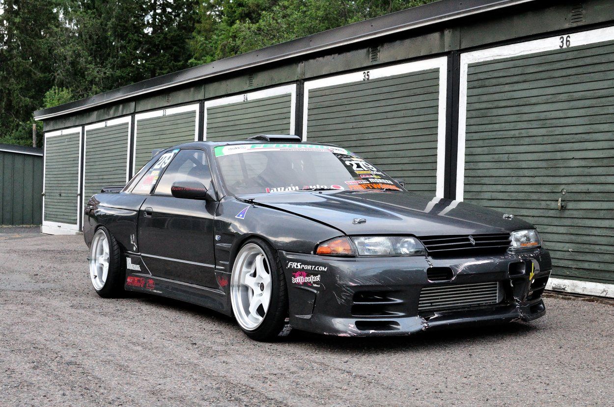 Nissan Skyline R32 Rota D2ex 18x10 Et12 Nissan Skyline Custom Cars Sports Cars Luxury