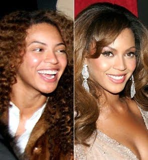 Mundo Rosa : Por que devo usar maquiagem? Pasmem: Divas com e sem maquiagem! Airbrush Makeup, Contour Makeup, Contouring And Highlighting, Face Makeup, Divas, Celebs Without Makeup, Makeup Before And After, Celebrities Before And After, Makeup Looks