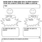 This graphic organizer can be used to identify different character