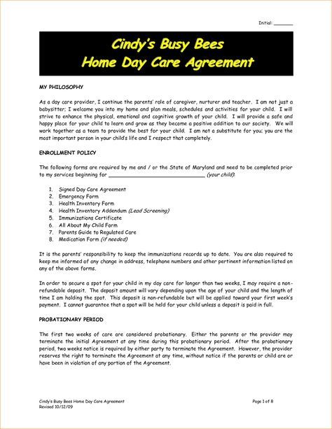 Daycare contract Sample #2 by nrk14057 Daycare Ideas Pinterest - copy sample letter cancelling job interview Daycare contract Sample #2 by nrk14057 Daycare Ideas Pinterest - copy sample letter cancelling job interview