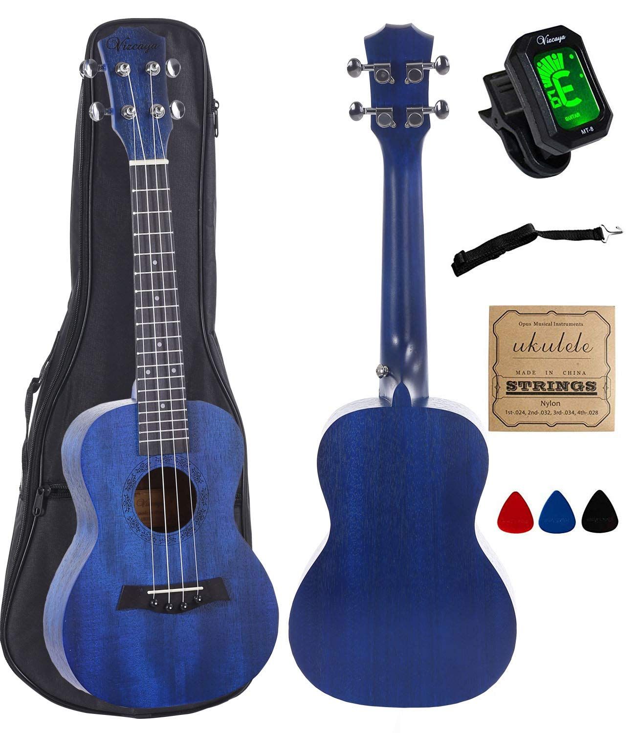 23 Acoustic Guitar Pick Strings Blue