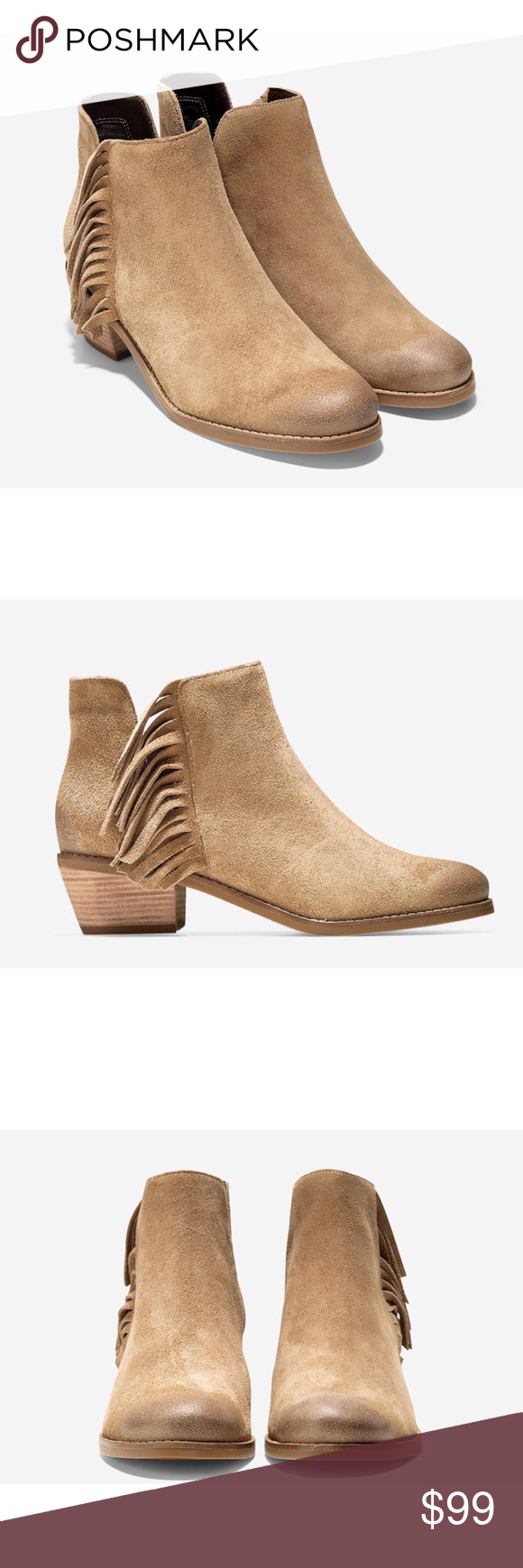 Cole haan single wrap bootie
