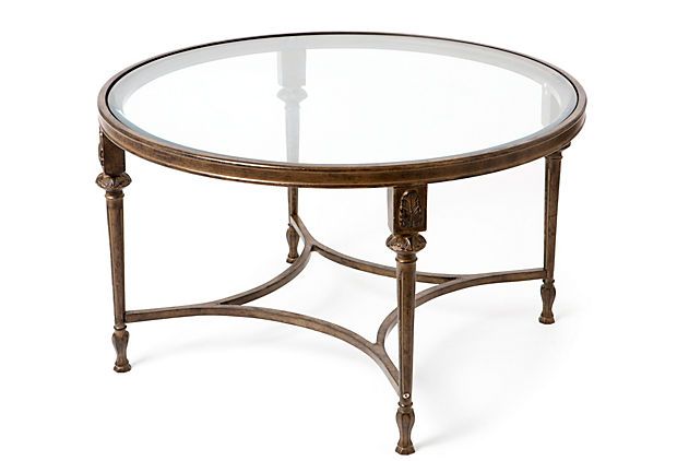 A Moment Of Zen Lafayette Acanthus Coffee Table Round And End Tables Coffee Table, Round Table Lafayette