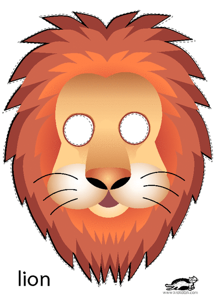 Vibrant image regarding lion mask printable Rare image in lion mask printable