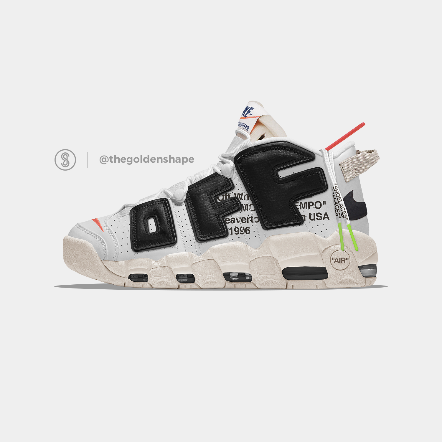 Off-White x Nike Air More Uptempo The 