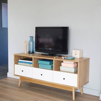 Meuble TV style Scandinave Meubles TV Pinterest
