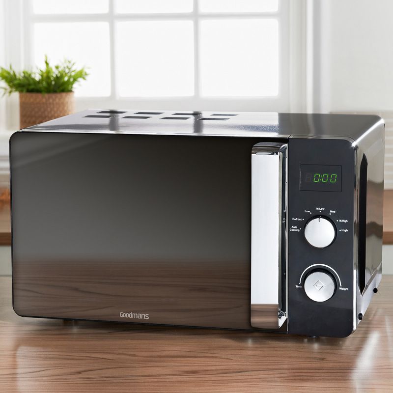 Goodmans Digital Microwave 20L Black CREAM 20L GOODMAN'S DIGITAL MICROWAVE