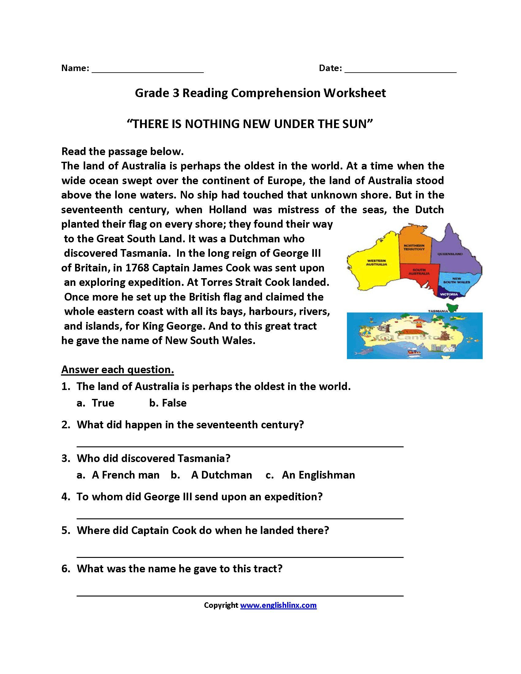 38 Innovative Reading Comprehension Worksheets Design Ideas - 38 Innovative Reading Comprehension Worksheets Design Ideas