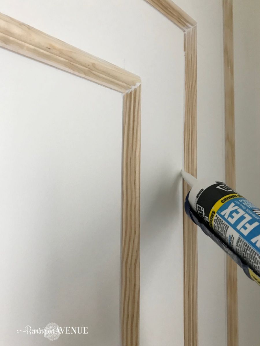 How to install modern wall molding - Remington Ave How to install modern wall molding - Remington Ave
