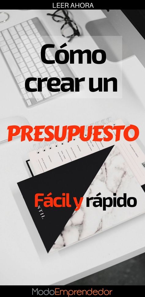 • Cómo hacer un presupuesto fácil y rápido (Guía paso a paso)