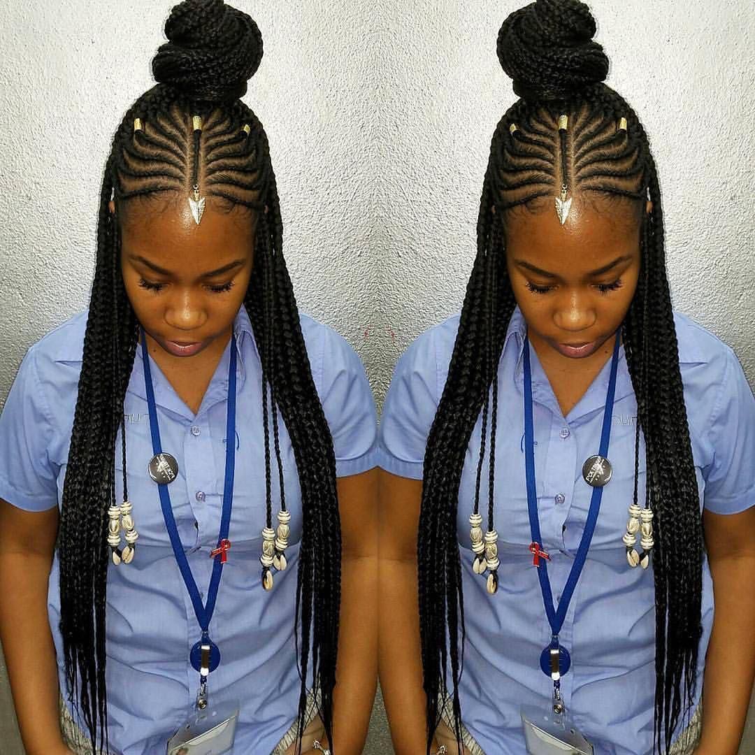 Long Braided Hair Style Kanyget Fashions African Braids