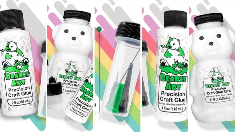 Bearly Art - Precision Craft Glue - The Refill