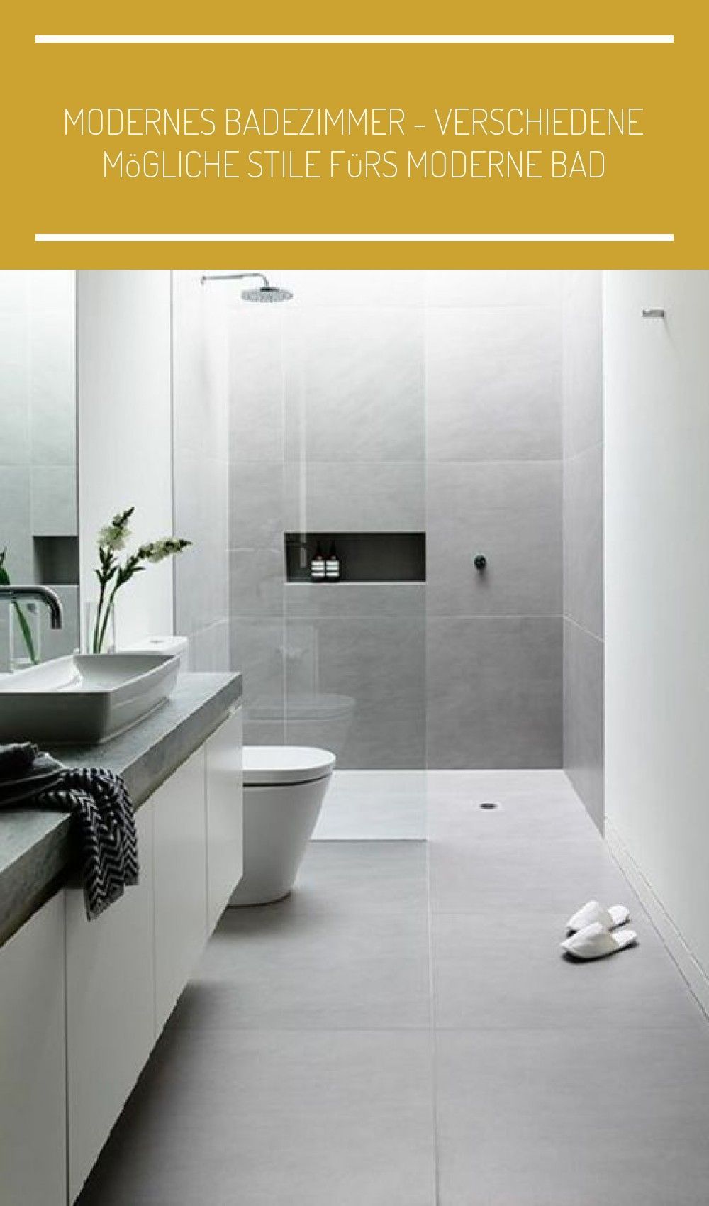 #badezimmer Modernes Badezimmer - Verschie - badezimmer