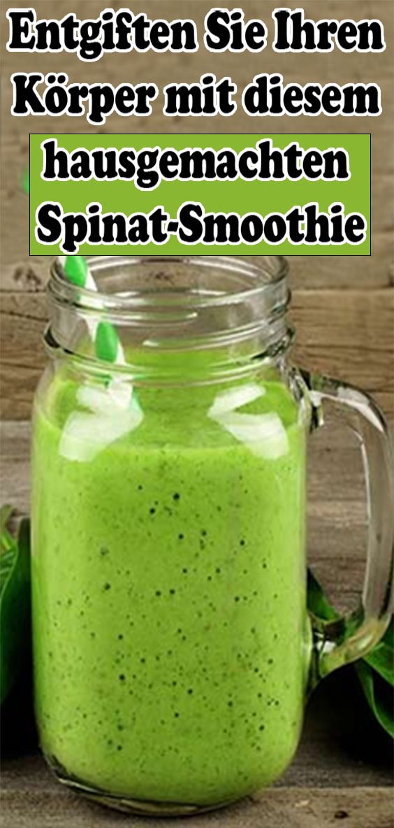 Hausgemachter Smoothie zur Gewichtsreduktion