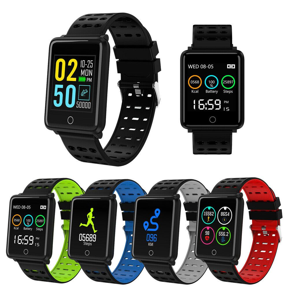 Tracker Activity Smart Watch Band Heart Rate Oxygen Blood Pressure Fitness Sport - Fitness Watch - I...
