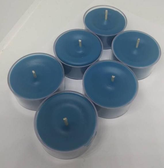 Dark Teal Tealight Candles Wiccan Altar And Spell Dark Teal Tealight Candles Wiccan