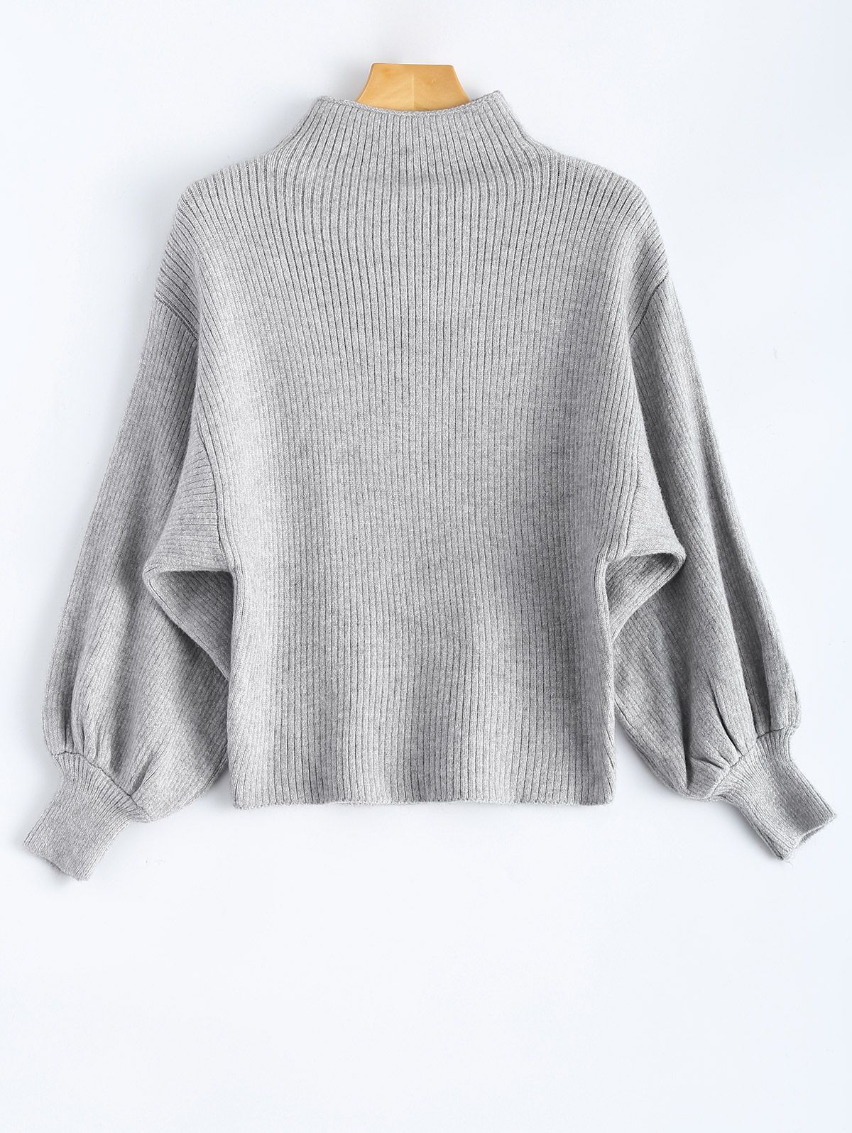 Puff Sleeve Mock Neck Sweater | Sweaters, Mock neck sweater Puff Sleeve Mock Neck Sweater | Sweaters, Mock neck sweater