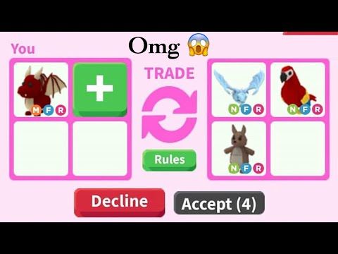 What People Trade For MEGA NEON DRAGON - Adopt Me Roblox