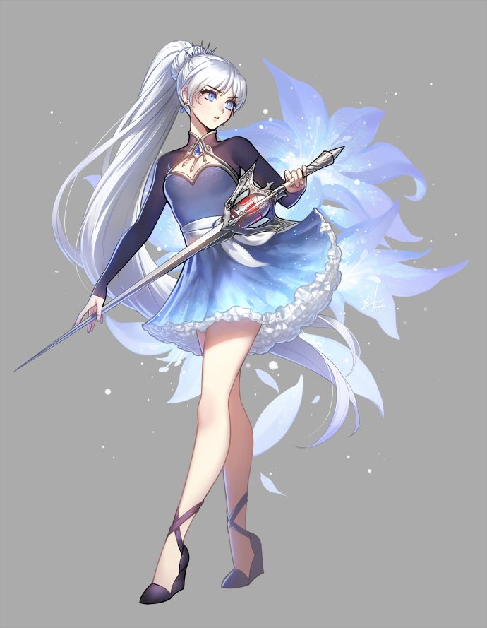 Weiss Schnee - V4 by einlee.deviantart.com on @DeviantArt Manga Anime, Mang...