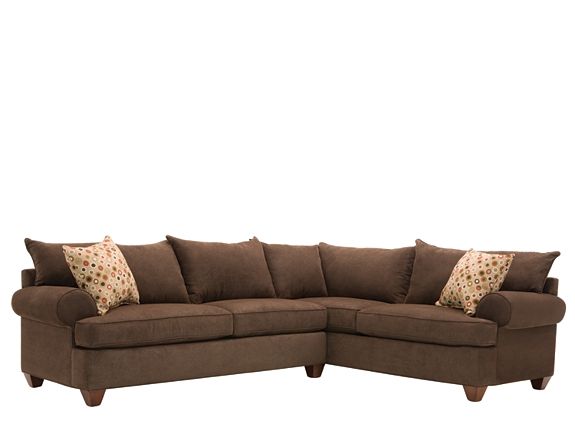 Vegas 2 Pc Sectional Sofa Sofas Raymour And Flanigan Furniture On 1 039 0 Microfiber Sleeper Sectional Sofa Sofas, Raymour And Flanigan Microfiber Sectional Sofas