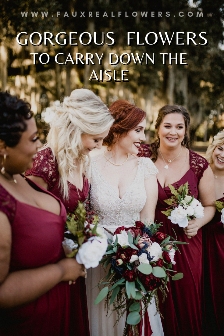 Enjoy Your Dream Wedding With Our Stunning Silk Flower Bouquets