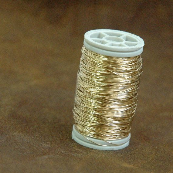 10 Feet Length Silver Filled Round Wire 28 Gauge Soft